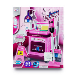  Xiong Cheng Cleaning Trolley Playset